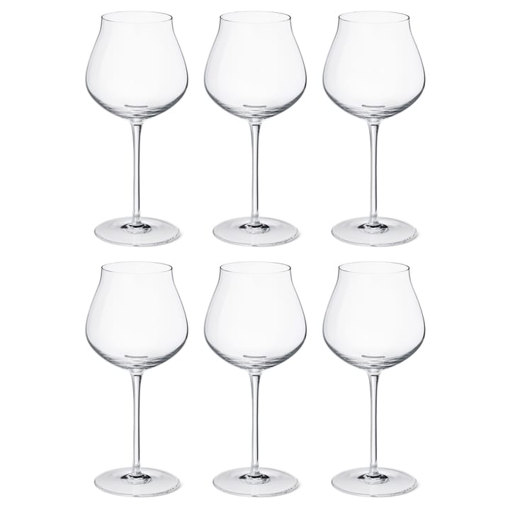 Sky rødvinsglas 50 cl 6-pak - Krystallinsk - Georg Jensen