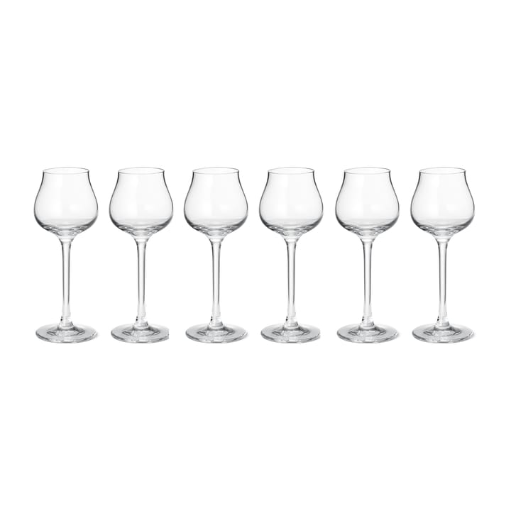 Sky snapseglas 6 cl 6-pak - Klar - Georg Jensen