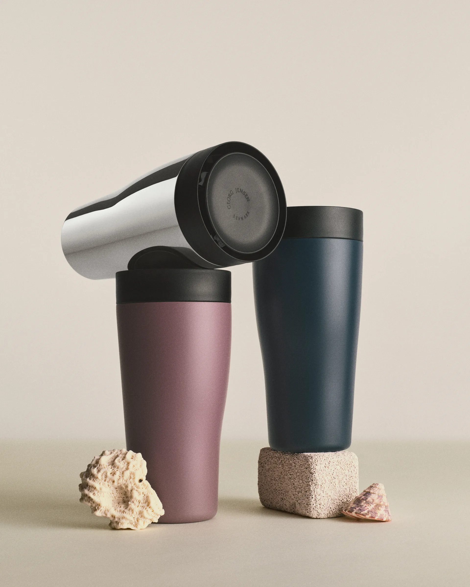 Sky termokop 40 cl, Blå Georg Jensen