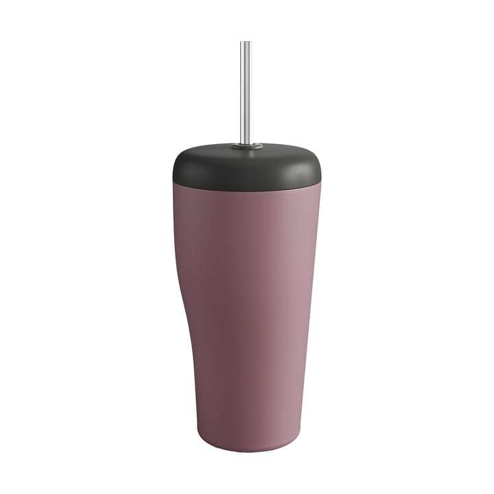Sky termokop med sugerør 40 cl - Pink - Georg Jensen