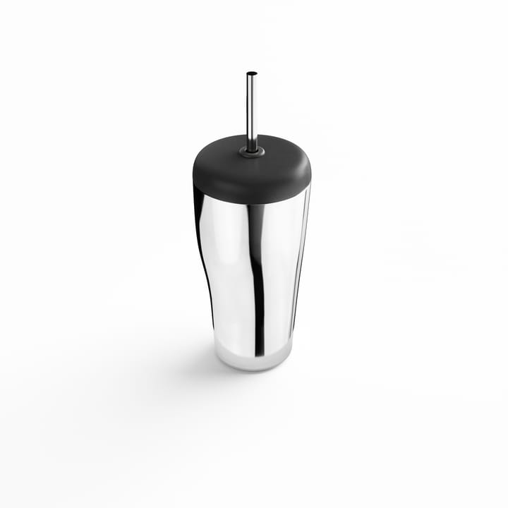 Sky termokop med sugerør 40 cl, Rustfrit stål Georg Jensen
