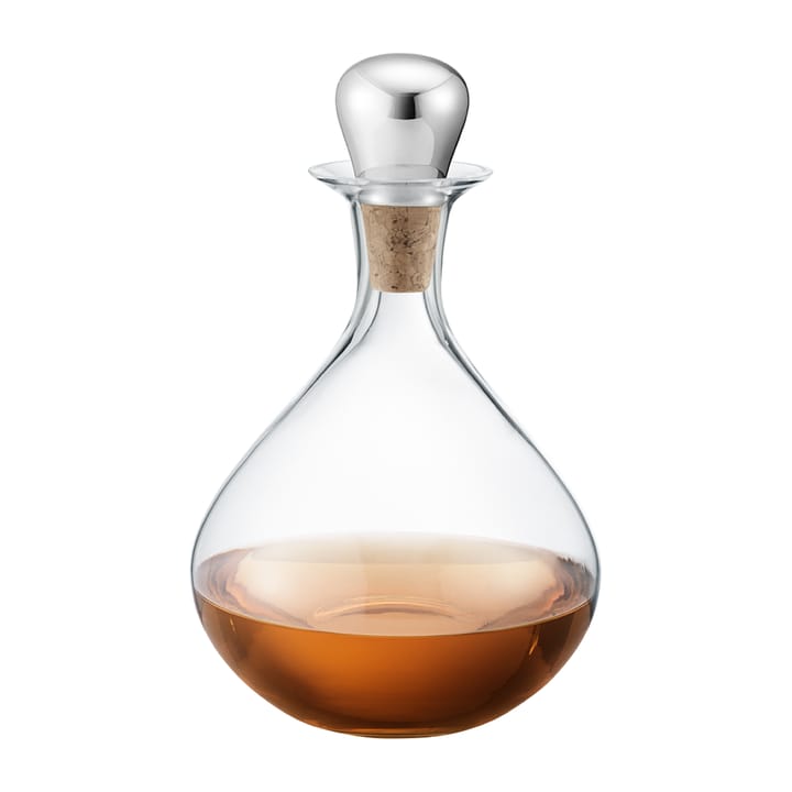 Sky vinkaraffel med kork 145 cl, Rustfrit stål Georg Jensen