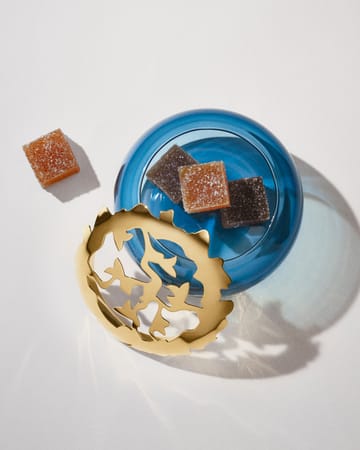 Spring 2025 Bonbonniere Ø10,6 cm - Blå-guld - Georg Jensen