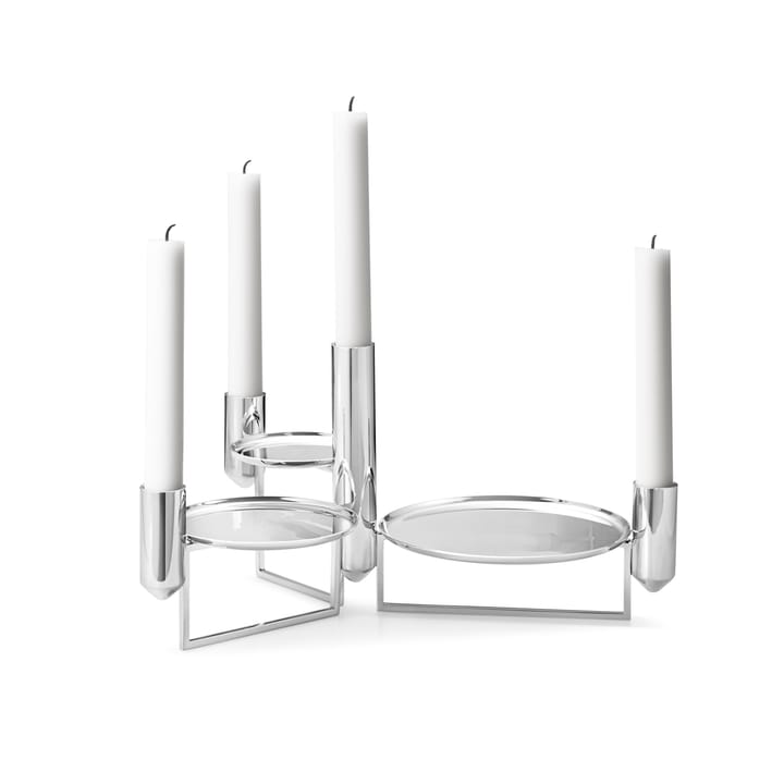 Tunes centerpiece lysestage - Rustfrit stål - Georg Jensen
