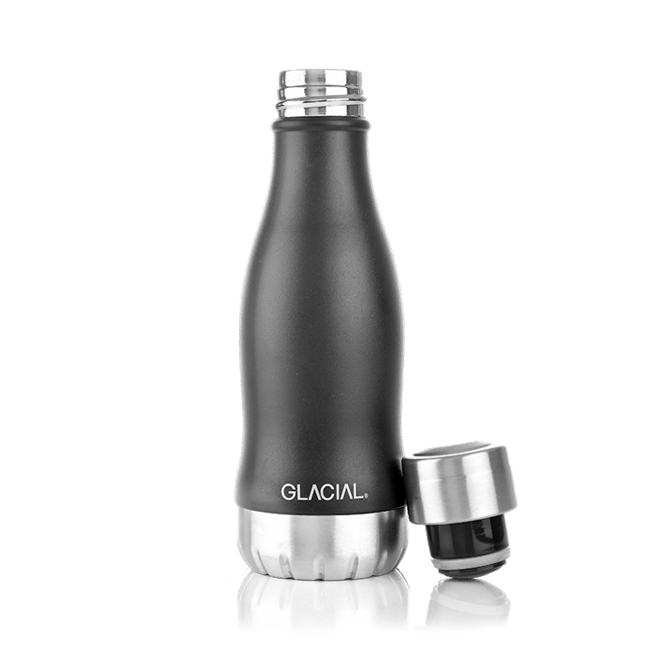 Glacial vandflaske 280 ml - Matte black - Glacial