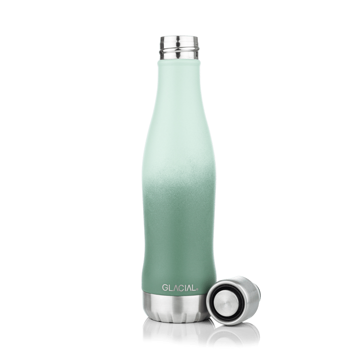 Glacial vandflaske active 400 ml - Green fade - Glacial