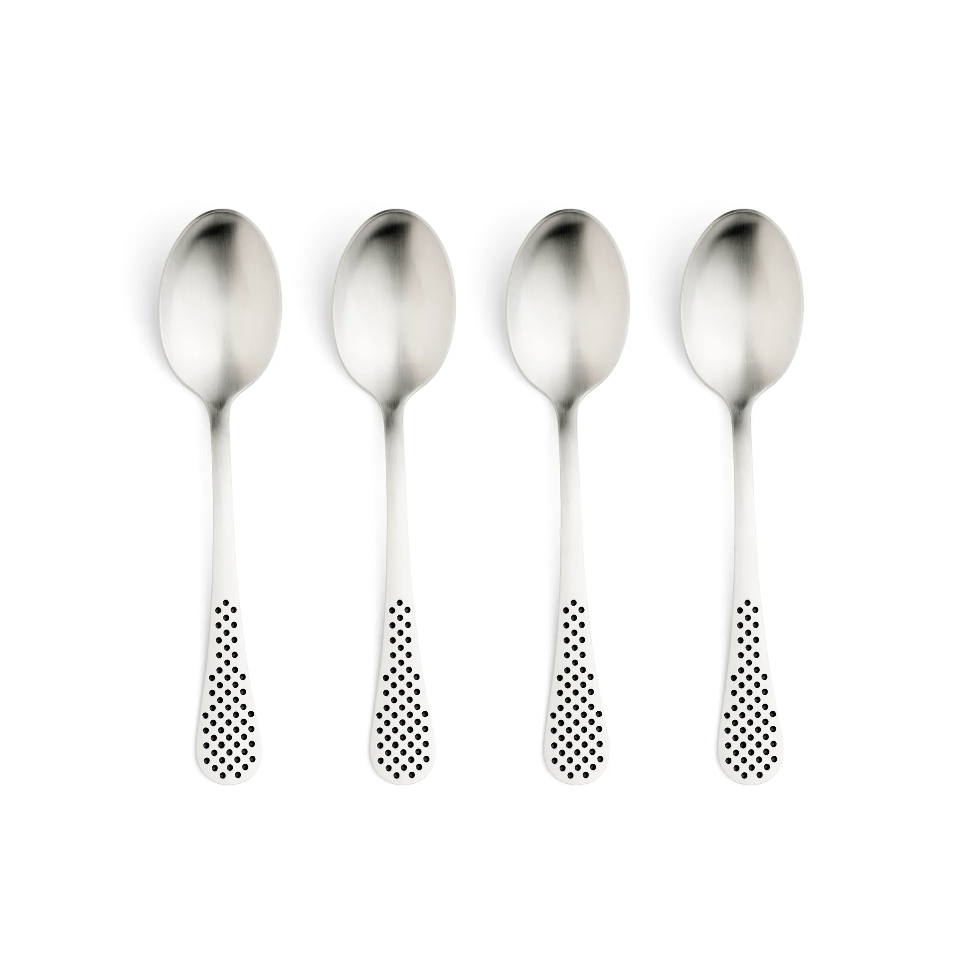 Classic dessertske, Rustfrit stål, 15 cm, 4-pak Global