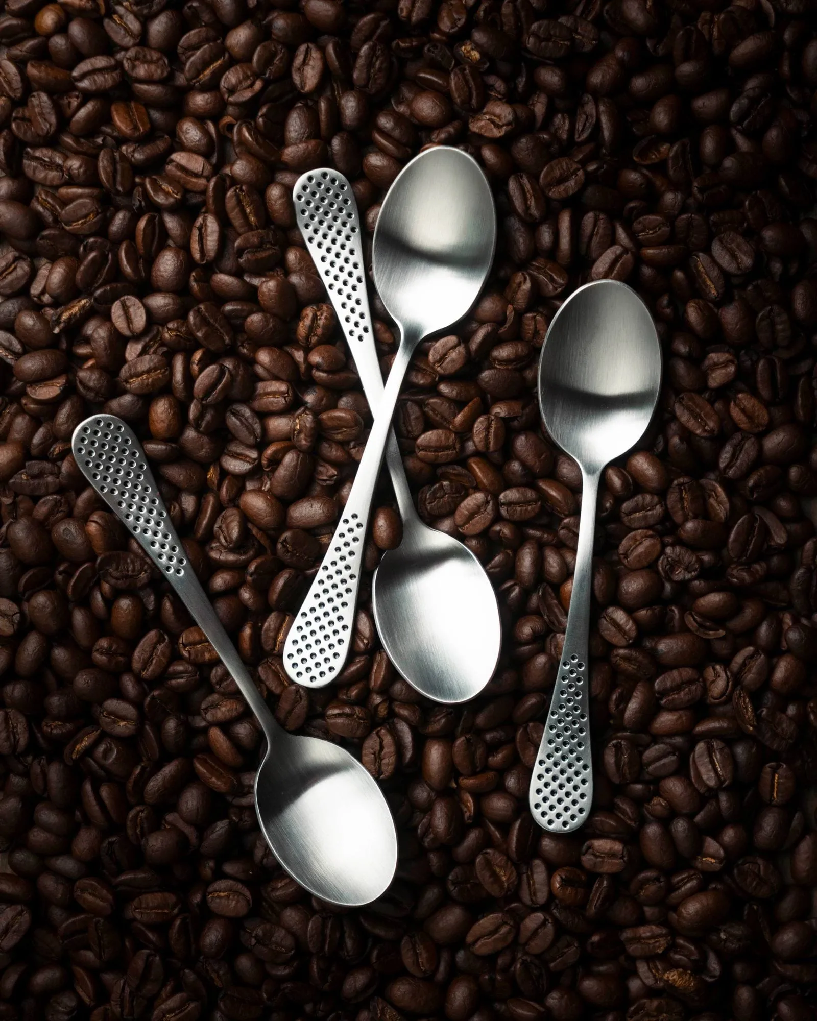 Classic kaffeskætteppe, Rustfrit stål, 12,5 cm, 4-pak Global