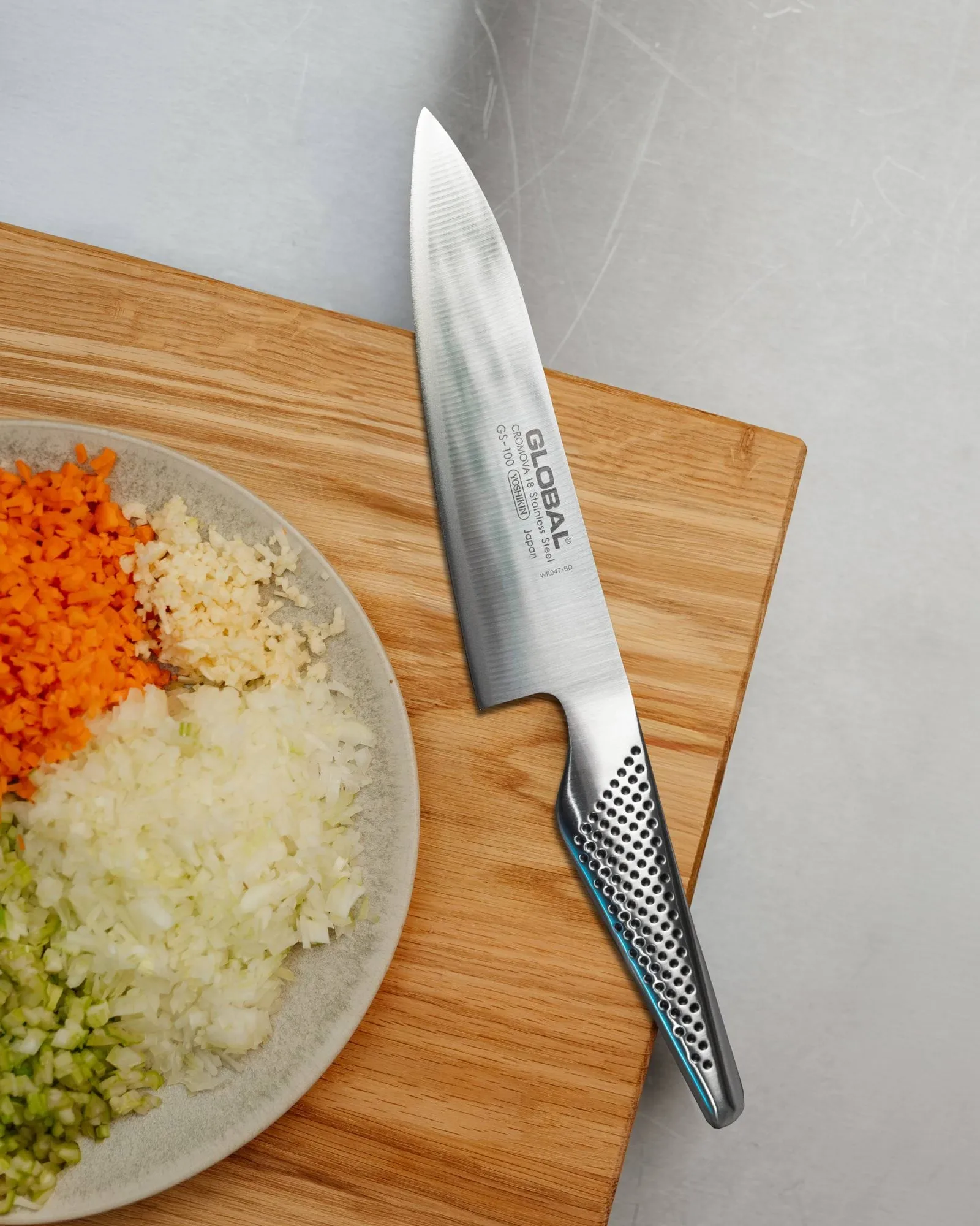 Classic kokkekniv, Rustfrit stål, 16 cm Global
