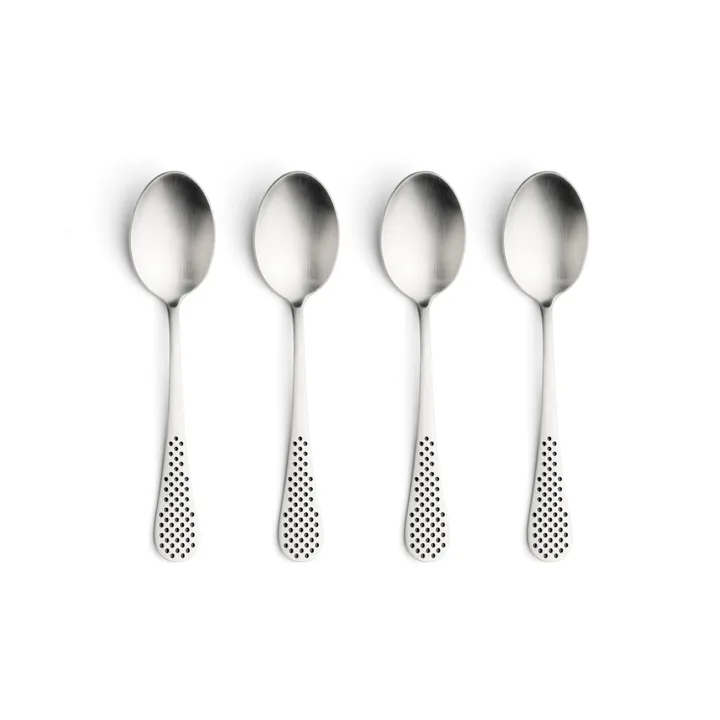 Classic spiseske - Rustfrit stål, 18,7 cm, 4-pak - Global