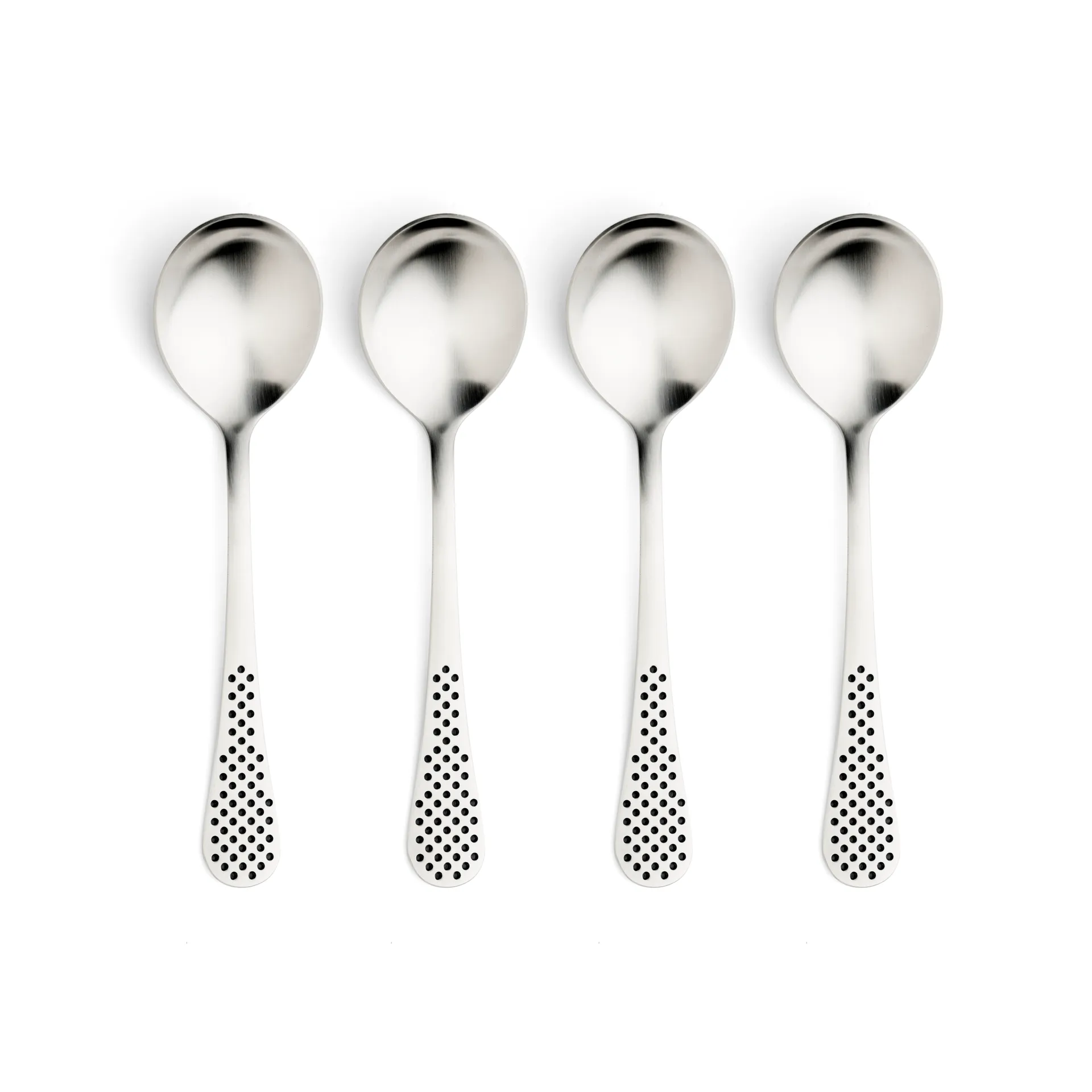 Classic supeske, Rustfrit stål, 18,4 cm, 4-pak Global