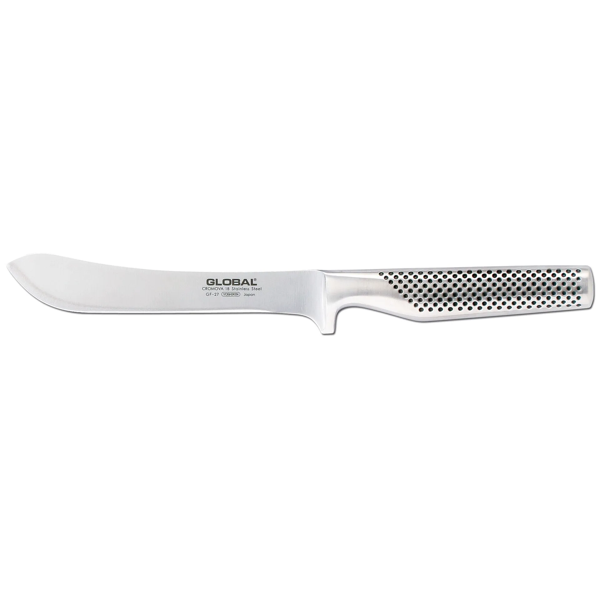 Global GF-27 slagtekniv smedet 16 cm, Rustfrit stål Global