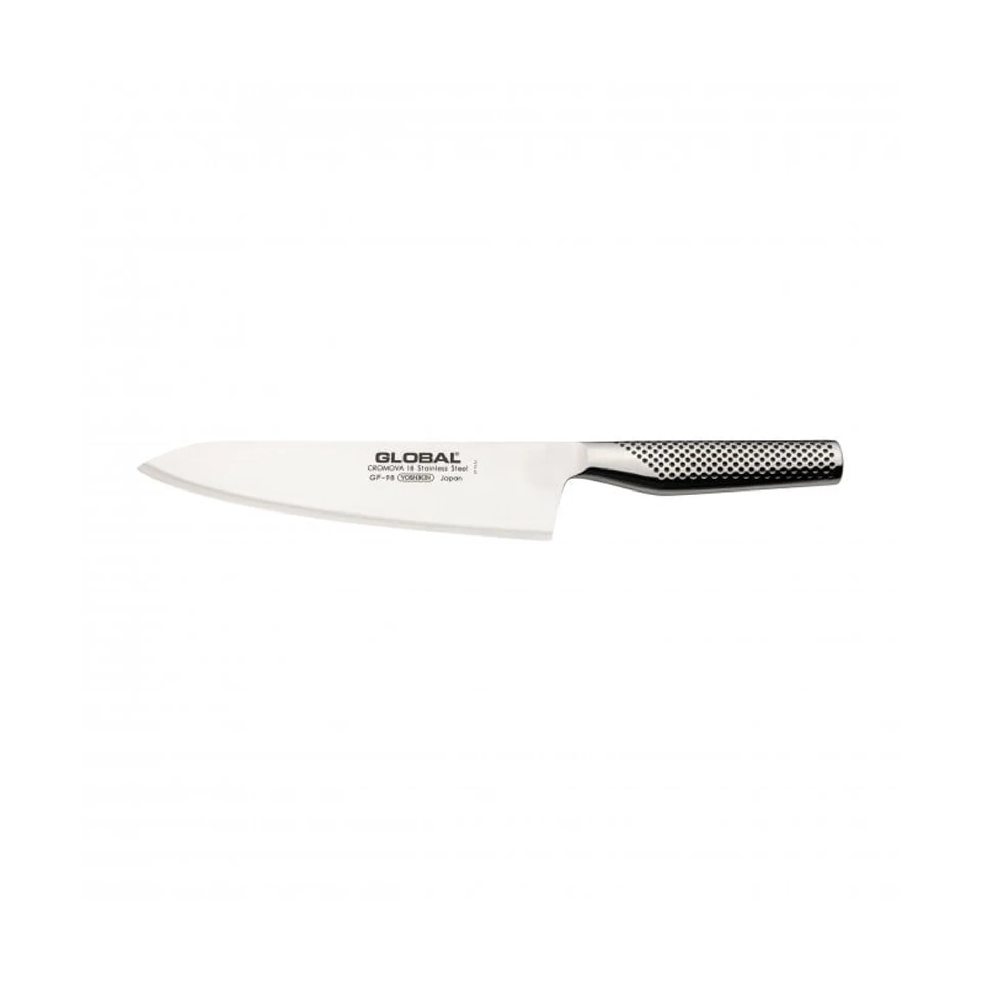 Global GF-98 kokkekniv 20,5 cm smedet, Rustfrit stål Global
