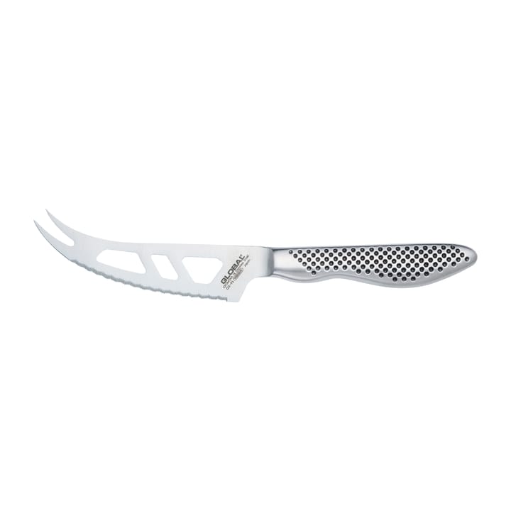 Global GS-95 ostekniv perforeret 10,5 cm - Rustfrit stål - Global