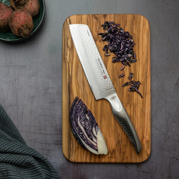 Global SAI-04 grøntsagskniv 19 cm, Rustfrit stål Global