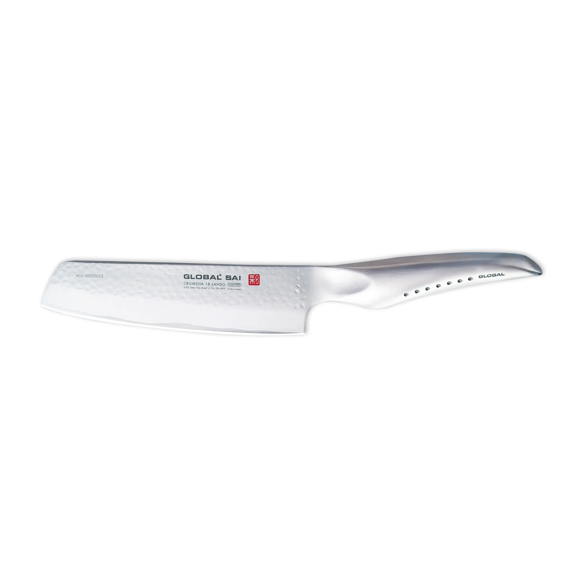 Global SAI-M06 grøntsagskniv 15 cm, Rustfrit stål Global