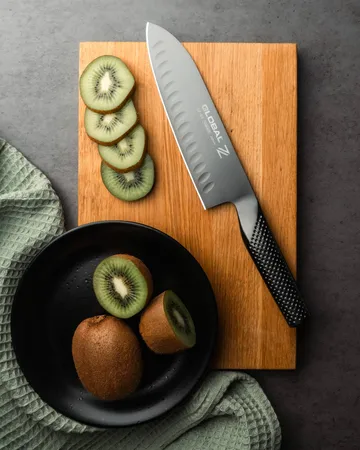 Global Z santokukniv - Oliven-slebet, DLC - Global