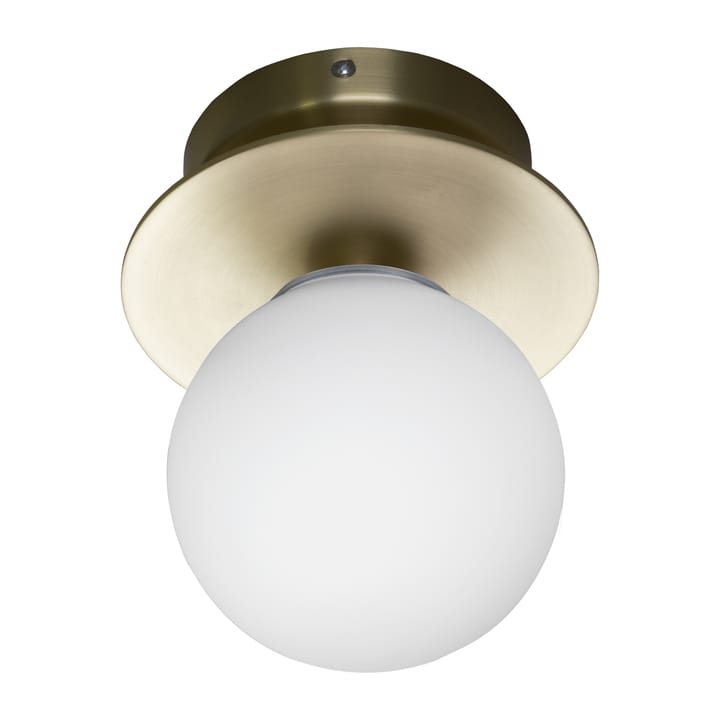 Art Deco IP44 væglampe - Børstet messing - Globen Lighting