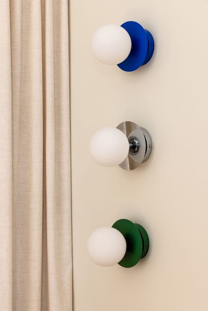 Art Deco IP44 væglampe/plafond, Grøn-hvid Globen Lighting