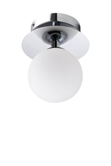 Art Deco IP44 væglampe/plafond - Krom-hvid - Globen Lighting