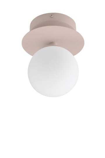 Art Deco IP44 væglampe/plafond - Mud/Hvid - Globen Lighting