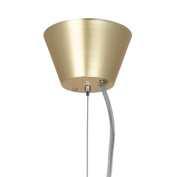 Art Deco loftslampe - Messing-røgfarvet - Globen Lighting