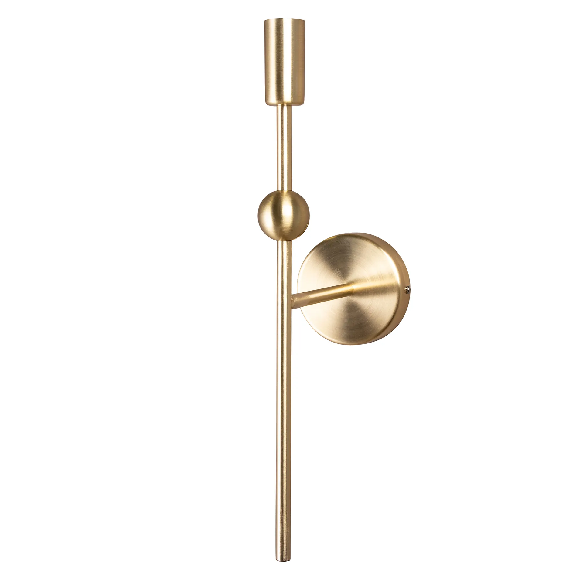 Astrid væglampe, Brushed brass Globen Lighting