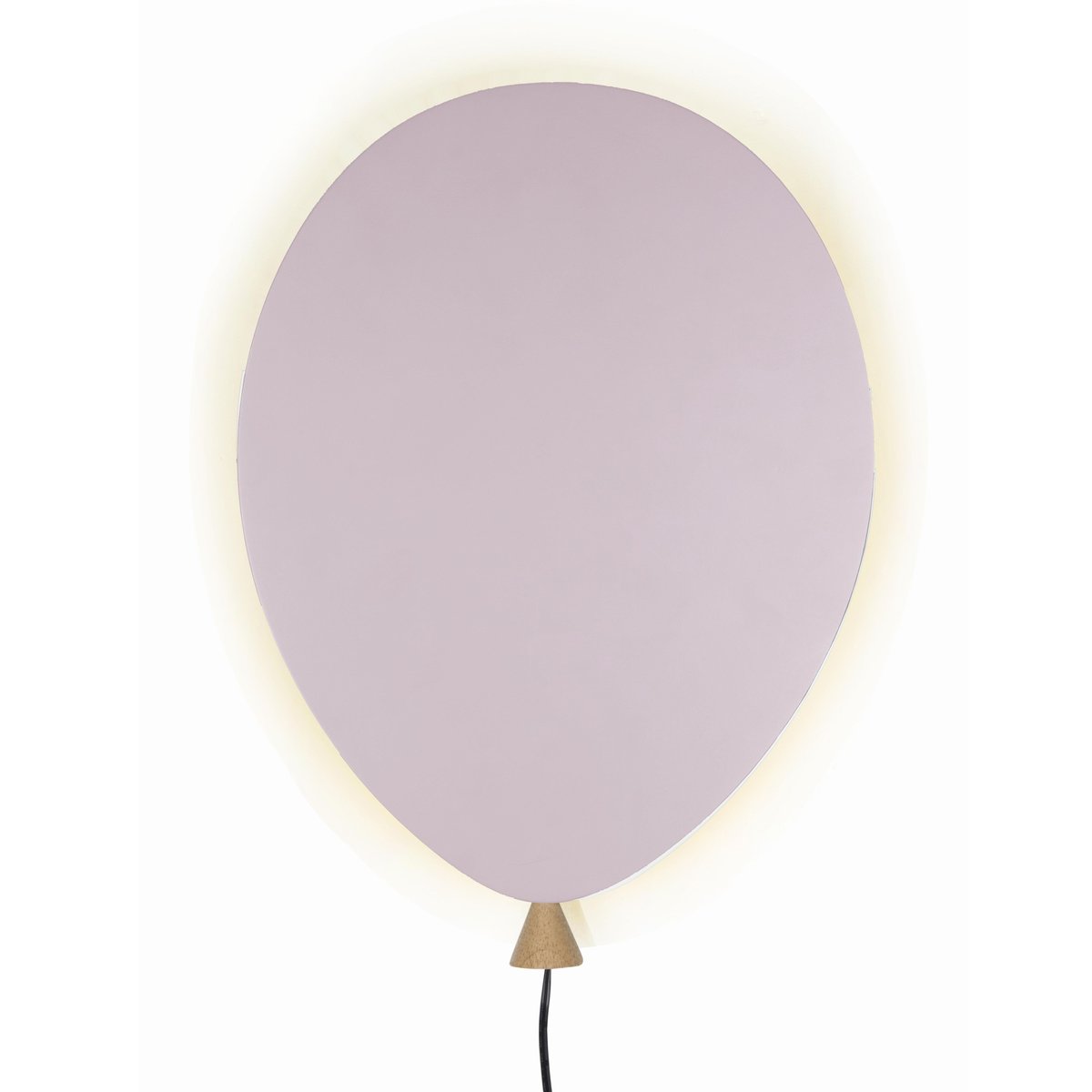 Globen Lighting Balloon væglampe lyserød-ask