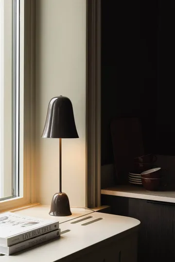 Blåklockan bordlampe - Mocha (brun), Ø16xH50 cm - Globen Lighting