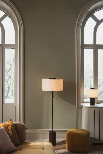 Bosco bordlampe - Brunbejdset eg - Globen Lighting