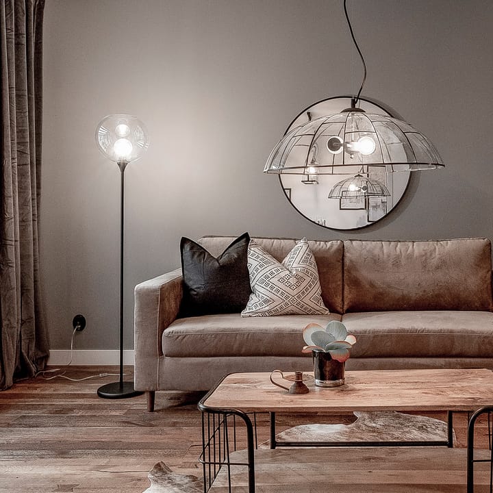 Bowl gulvlampe, Sort Globen Lighting