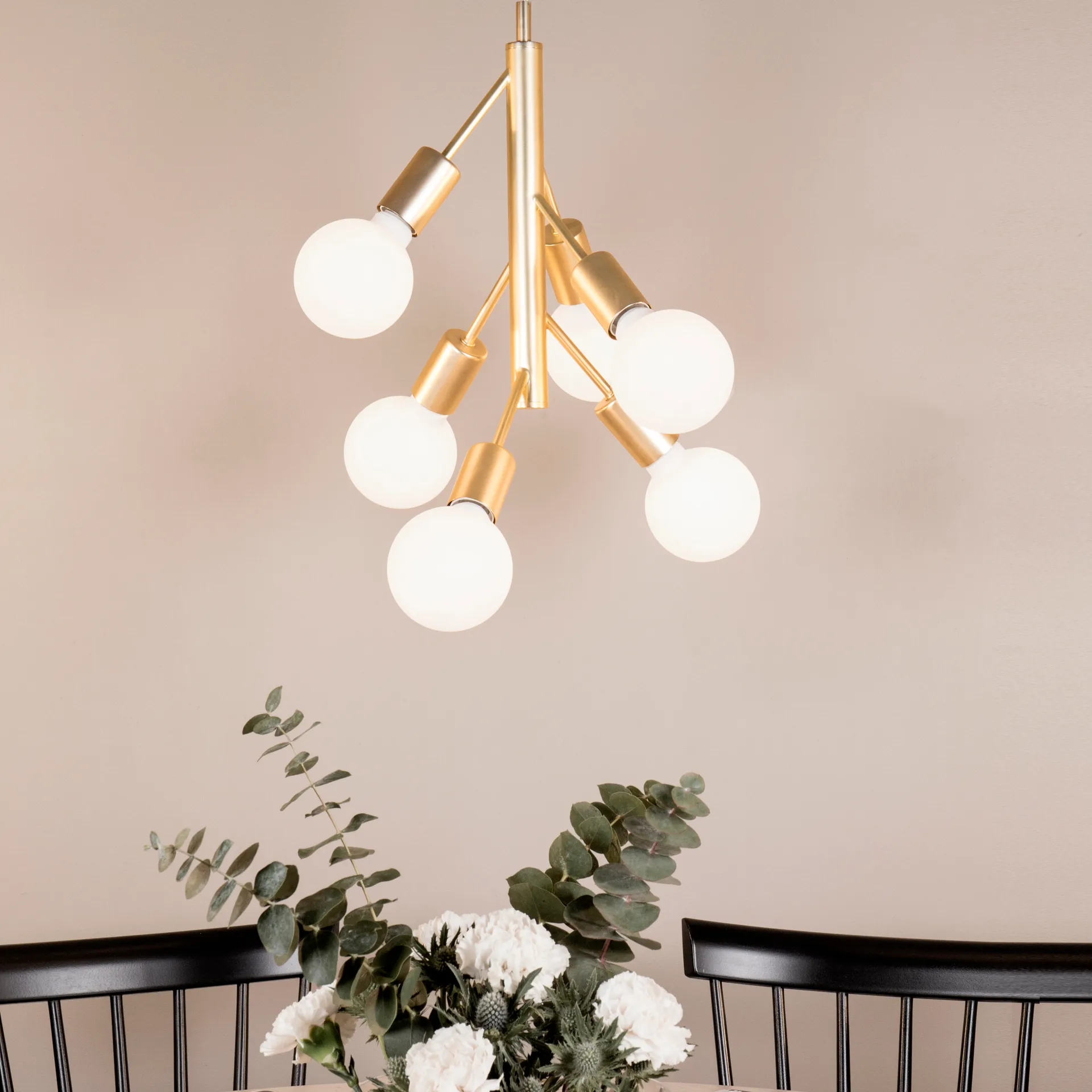 Comet loftlampe, messing Globen Lighting