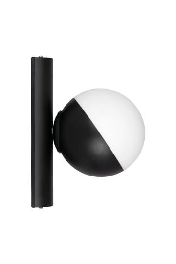 Contur væglampe Ø15 cm - Sort/Hvid - Globen Lighting