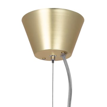 Copernicus pendel lampe - Antique brass-white - Globen Lighting