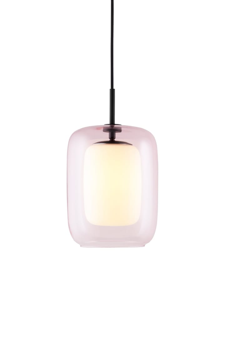Cuboza pendel Ø20 cm - Fersken/Hvid - Globen Lighting