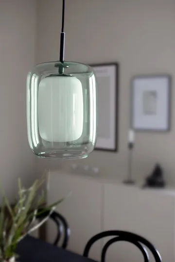 Cuboza pendel Ø20 cm - Grøn/Hvid - Globen Lighting