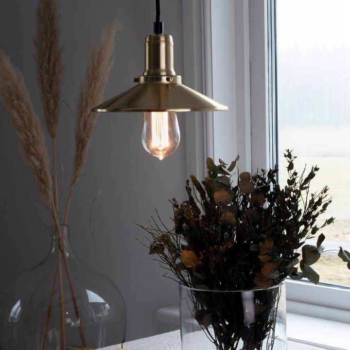 Disc pendel lampe mini - Brushed brass - Globen Lighting