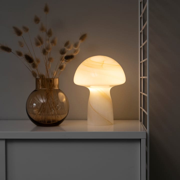 Fungo bordlampe beige - 20 cm - Globen Lighting