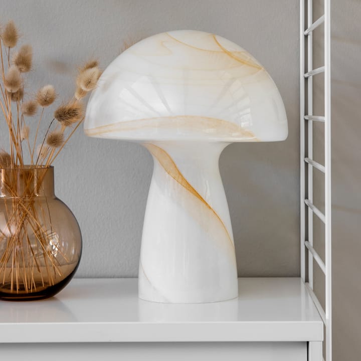 Fungo bordlampe beige, 30 cm Globen Lighting