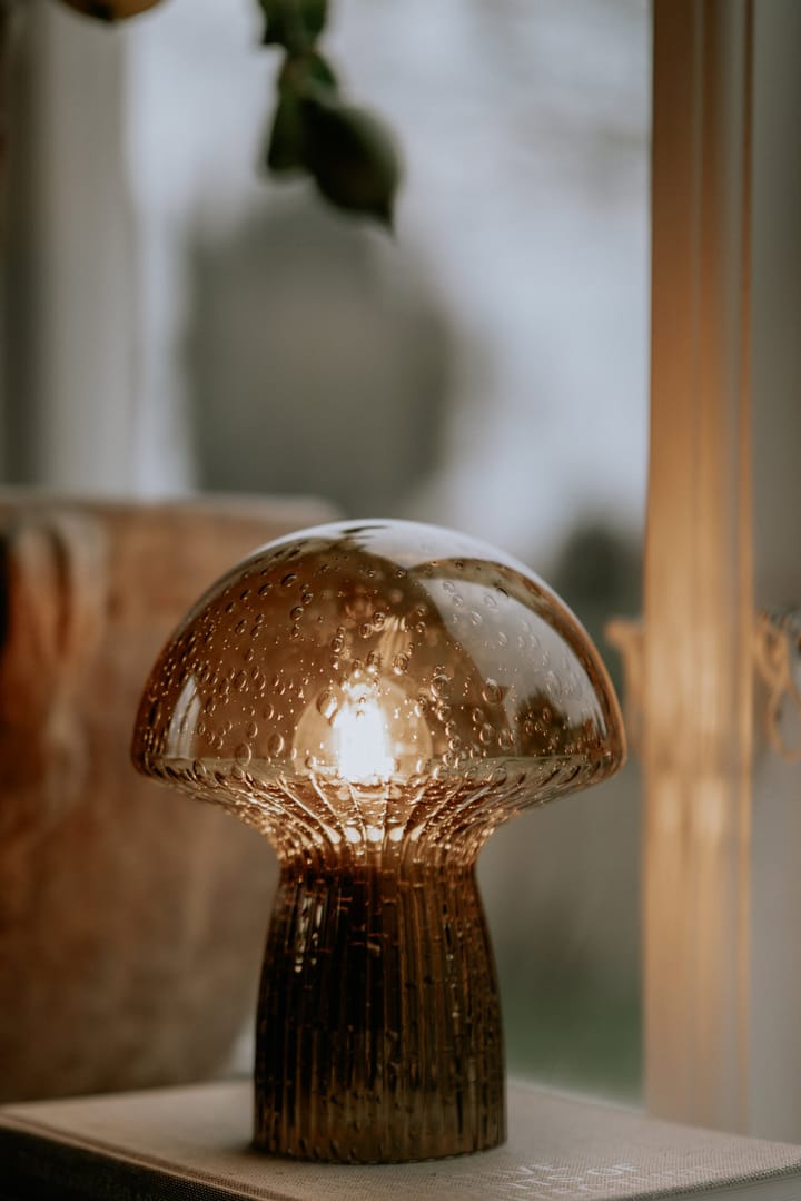 Fungo bordlampe Special Edition brun, 20 cm Globen Lighting