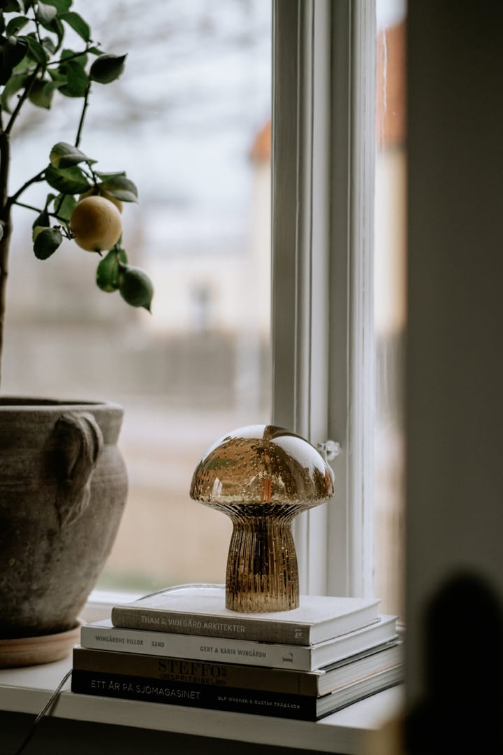 Fungo bordlampe Special Edition brun, 20 cm Globen Lighting