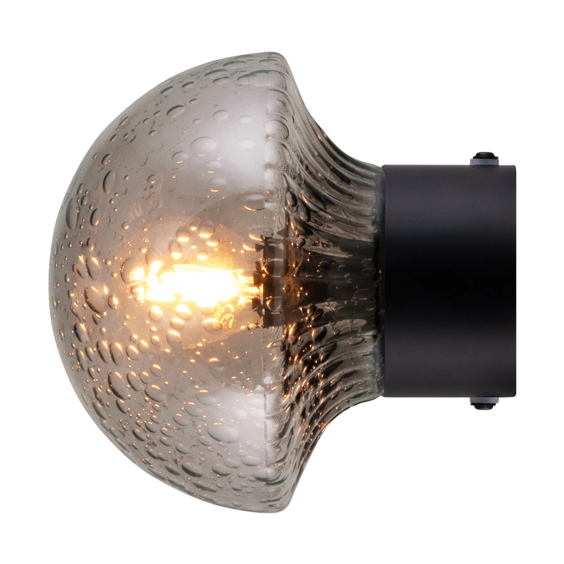 Fungo loftlampe Ø16 cm, Røg-sort Globen Lighting