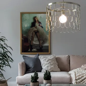 Gatsby loftslampe - messing - Globen Lighting