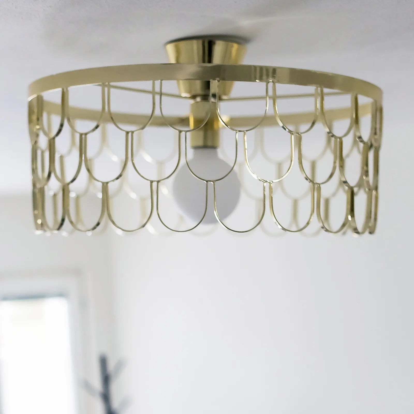 Gatsby plafond, messing Globen Lighting