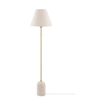 Gino gulvlampe - Beige travertin - Globen Lighting