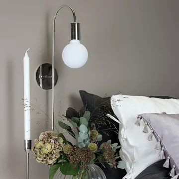 Grace væglampe - Krom - Globen Lighting