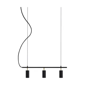 Hubble 3 Long plafond - Sort - Globen Lighting