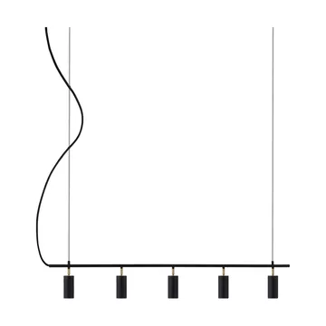 Hubble 5 Long plafond - Sort - Globen Lighting