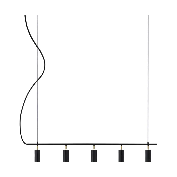 Hubble 5 Long plafond - Sort - Globen Lighting