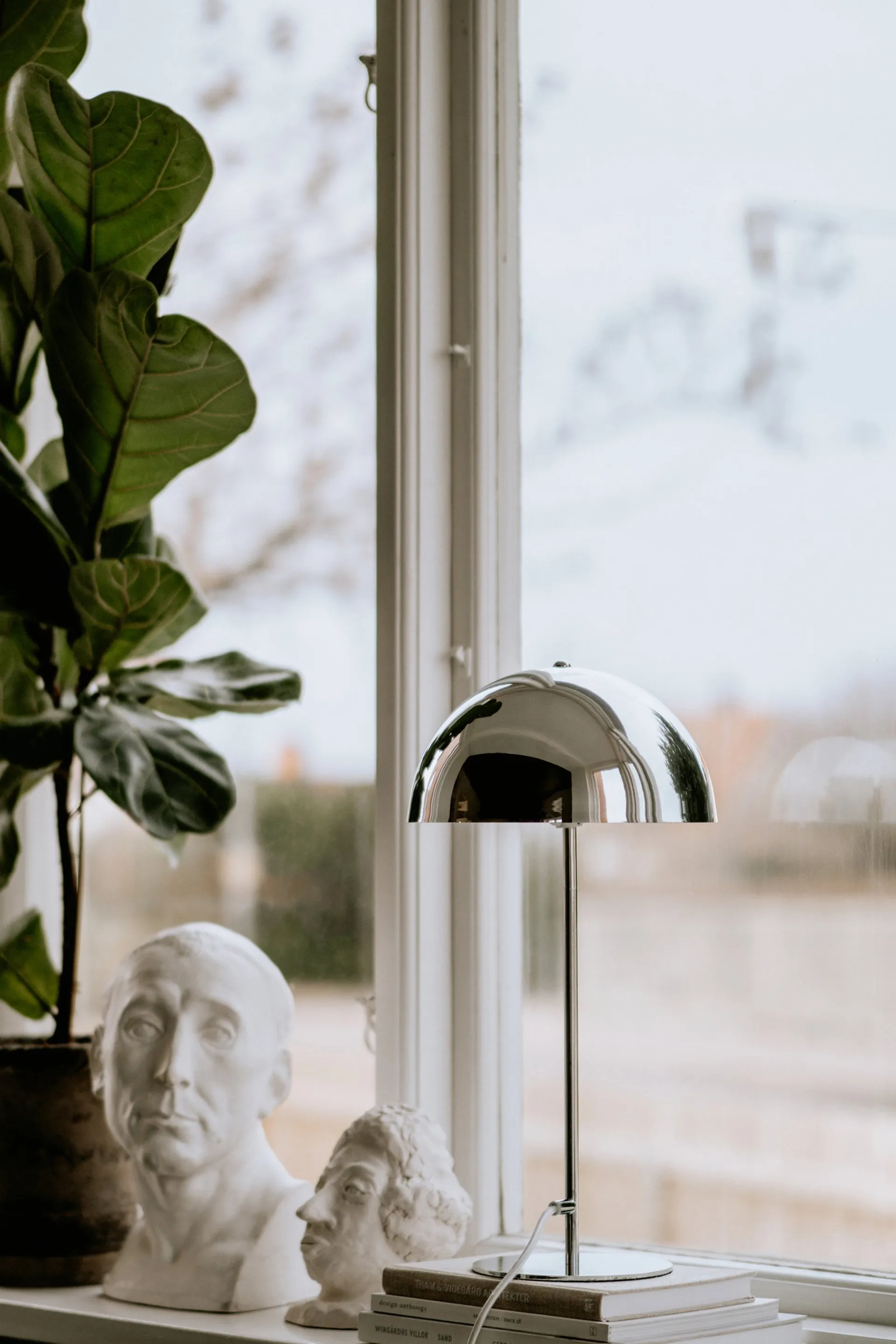 Icon bordlampe 36 cm, Krom Globen Lighting